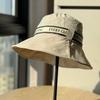 New women's spring sun protection hat, UV-resistant fisherman's hat, face-slimming sun hat, trendy bucket hat