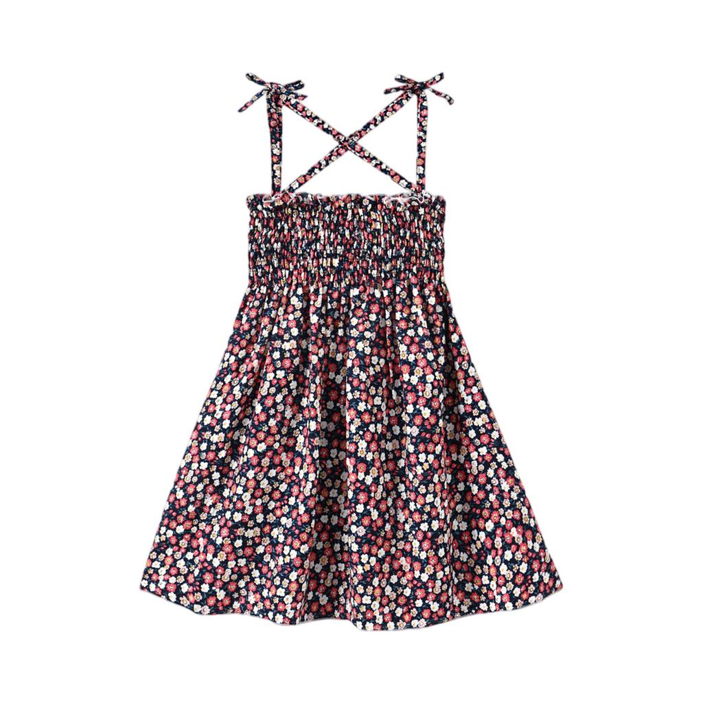 Ärmelloses Blumenkleid für Kinder - Süße Modekleider