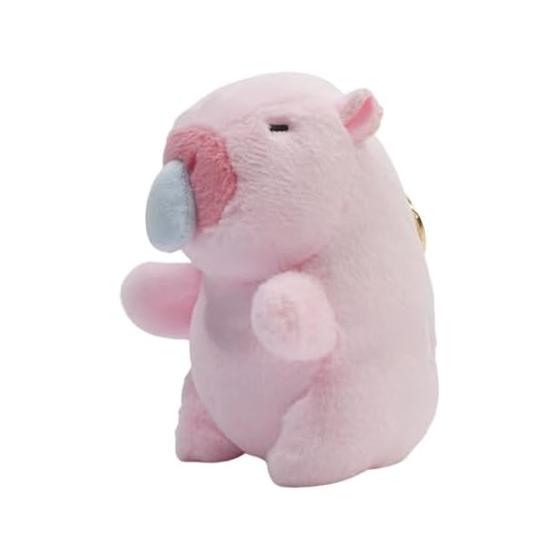 Clearstone Capybara Plush Keychain Chabimaru Snot 13cm Pink