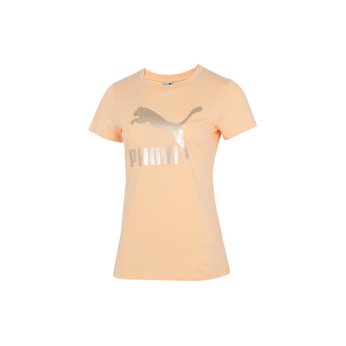 

New PUMA T Shirts Women s Yellow 626999-45 S