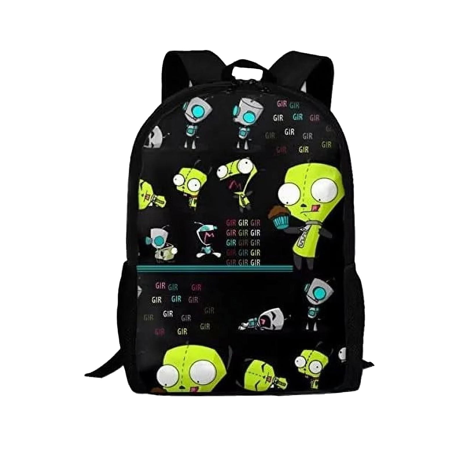 

Милый мультяшный узор школьный рюкзак в кампусном стиле большой вместимости One Size