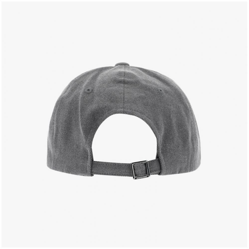 Wooyoungmi Oxford Denim Cap Embroidered Logo W253ac54