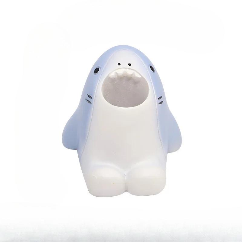 Cartoon Animal Toothbrush Holder Creative Home Decor Bathroom Toothpaste Storage Rack Ornament Organizer for Toothbrush Paste