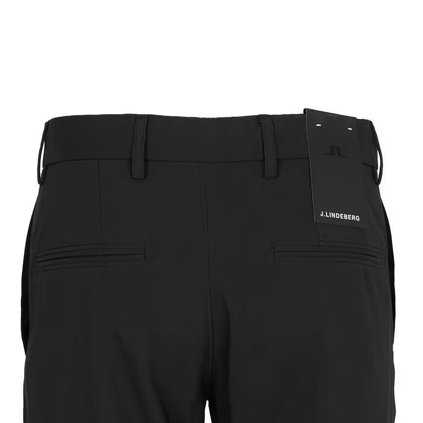 J.LINDEBERG Solid Color Zipper Fly Mid Rise Casual Pants Men Bottoms GMPA14877-9999