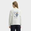 New FILA Sweatshirt Women's Cloud White F11W448214FWT