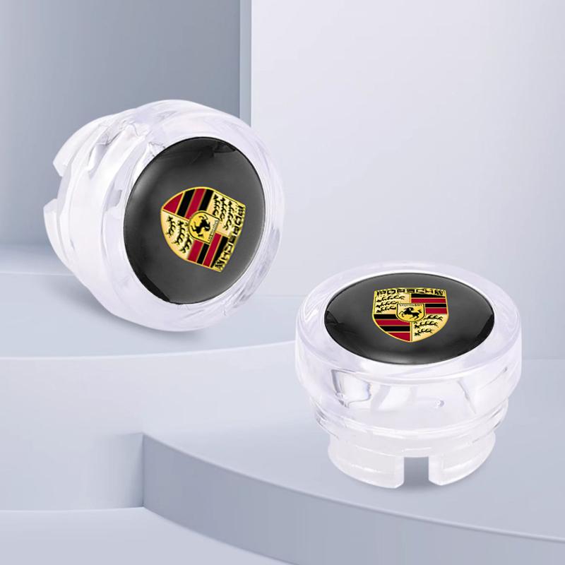 ABS Auto Zigarettenanzünder Abdeckung Staubdichte Dekokappe Für Porsche Cayenne Panamera Macan 911 718 Taycan Boxster Cayman 918