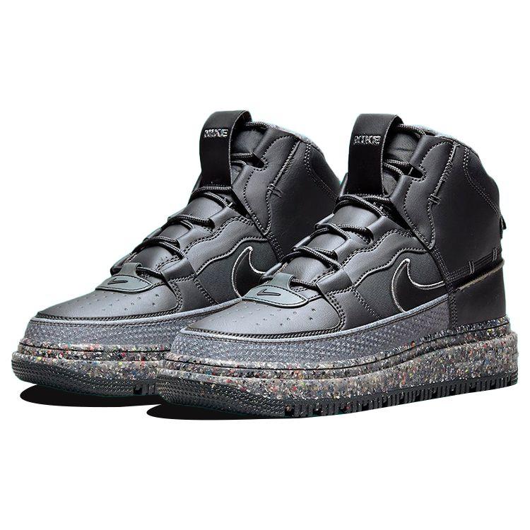 Nike Air Force 1 Boot NN Dark Smoke Grey Crater Men Sneakers Black DD0747-001