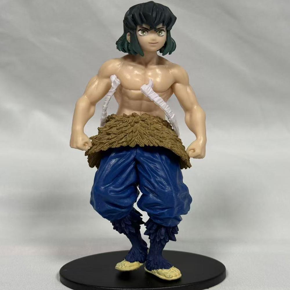 Non-Toxic .Spot Anime Slayer Kimetsu No Yaiba Figure Kamado Tanjirou Action Figure Agatsuma Zenitsu Nezuko Warrior Pvc Model Toys