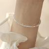 Ultra-Thin Austrian Crystal Bracelet Women Handmade Minimalist Stackable Jewelry Elegant Daily Wear Accessory