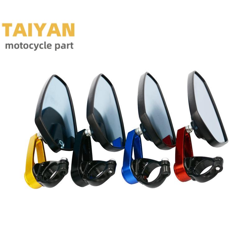Universal Retro Electric Motorcycle Rearview Mirror for Harley & Yamaha (22mm)