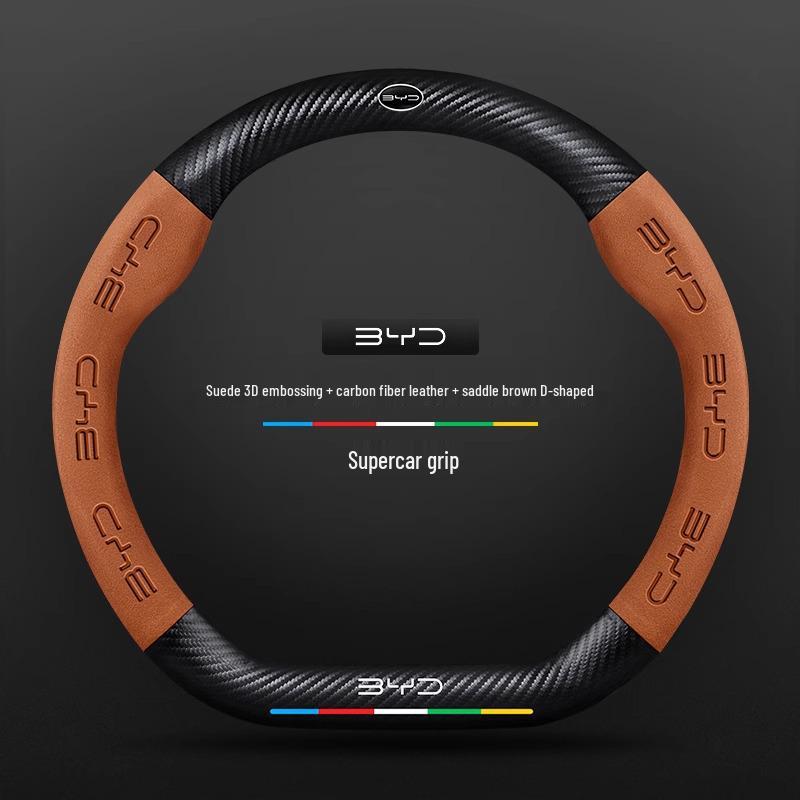 Funda de Volante de Ante para Modelos BYD: Song Pro, Qin, PULS, Tang MAX, Han, Yuan, F3, F6