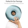 Ear Piercing Pillow For Side Sleepers O Shaped Ear Guards Pillow With Ear Hole For Home Travel For Pain Ear Pressure Sores