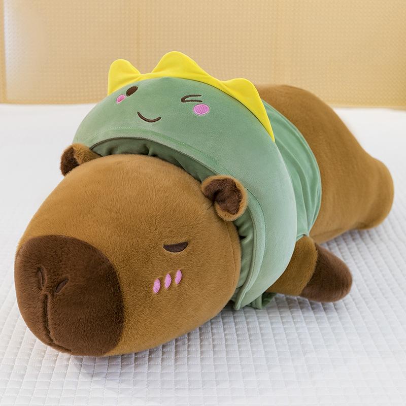 

Партийный стиль Плащ динозавра Фэн Сабар Плюшевые игрушки Детские подушки для сна Домашние подушки Цыплята Капи Захваты 60cm【0.6kg】