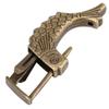 Antique Fish Shaped Bronze Metal Lock Old Chinese Padlock For Drawer Jewelry Box