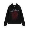 SP5der Spider Web Plus Velvet Hoodie & Sweatpants Set - Unisex Trendy Streetwear