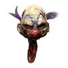 Zombie Head Halloween Decoration Resin Scary Severed Blood Head with Movable Tongue for Halloween Party Indoor Outdoor Bar Haunted House Decor