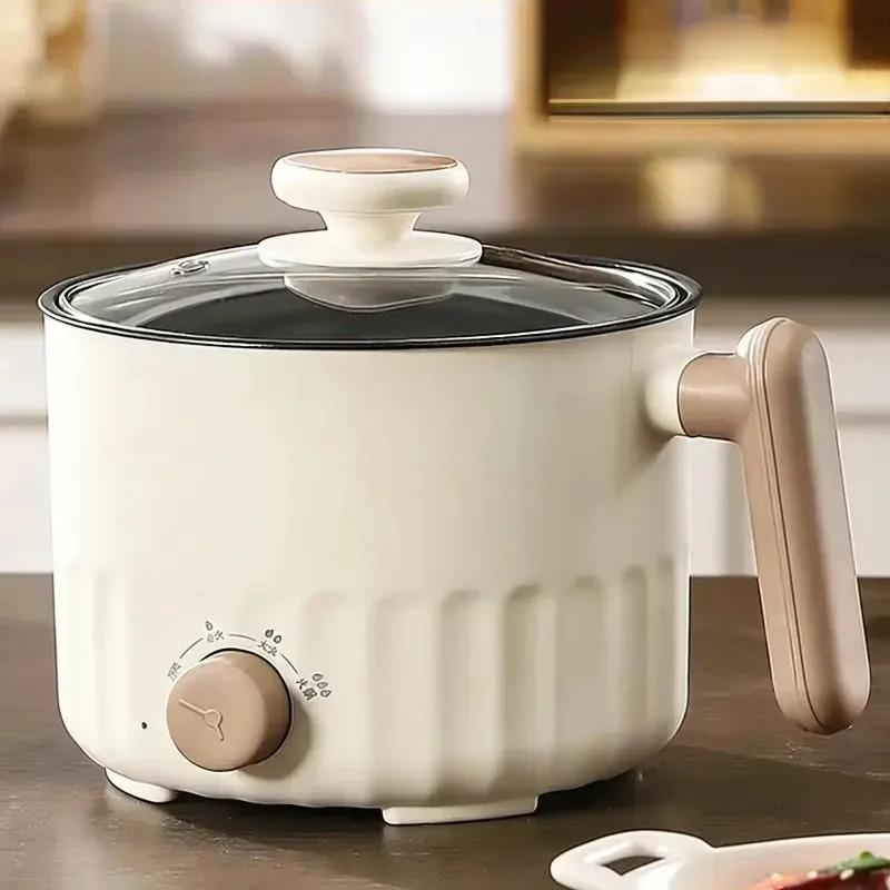 Multifunctional electric pot for home, dorms, nonstick mini pot, rice cooker for home, dorms, and apartments single
