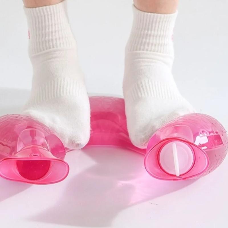 Verdickter U-förmiger Heißwasserbeutel Kalt- und Warmnutzung Wiederverwendbarer Heißwasserbeutel Nackenstütze Auslaufsicher Abnehmbares U-förmiges Kissen