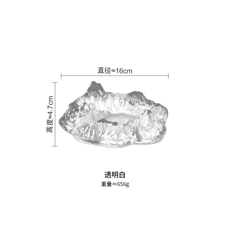 Cigar Creative Personalized Ashtray Office Bar Hotel Glacier Ashtray Luxury Home Furnishings