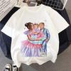 Mother Kids Kids T-shirts Girls Summer New Super Mom Dad Clothes Baby T Shirts Children Cute Sleeve Clothing Graphic T-shirt Tee