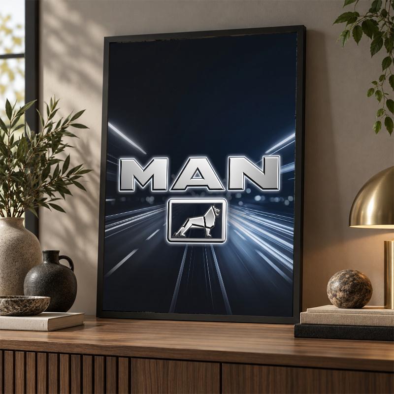 man truck Diamond Painting Kit 5D Full Drill DIY Diamond Mosaic Wall Art Home Decor