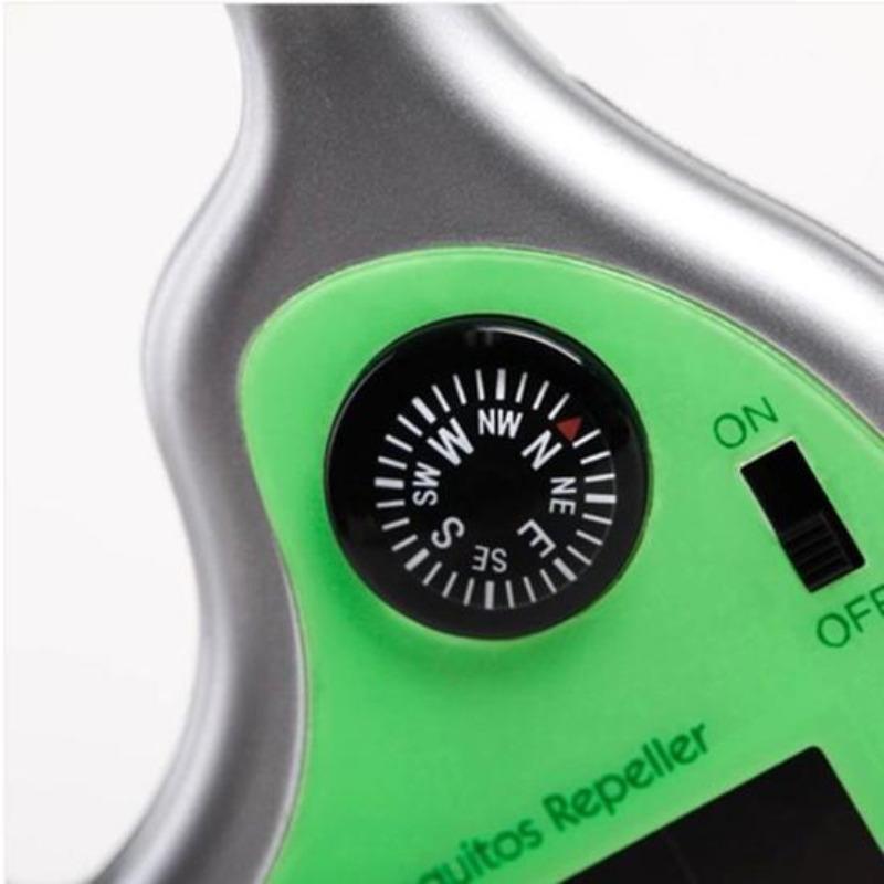 Mosquito Repeller Ultrasonic Anti-moustique Solar Charging Portable Smooth Lightweight Effective Outdoor Fishing Camping Mosquito Repellent Tool
