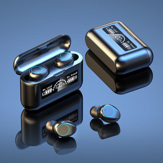 

Практичные Bluetooth-совместимые наушники с универсальным стереозвуком и прочным звуком белый