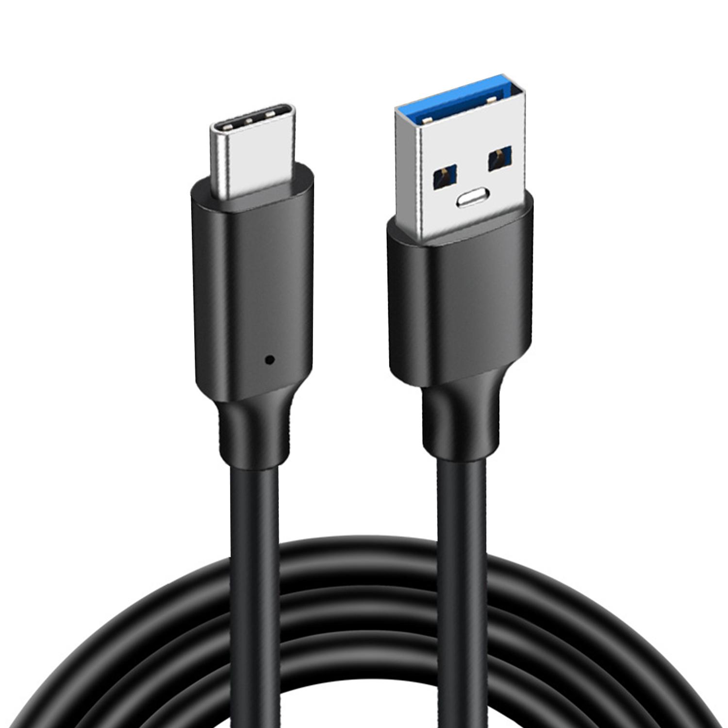

USB3.2 10Gbps Cable USB A to Type-C 3.2 Data Transfer USB C SSD Hard Disk Cable 3A 60W Quick Charge 3.0 Charge Cable 0.5m 3m 5m 0.2m чёрный