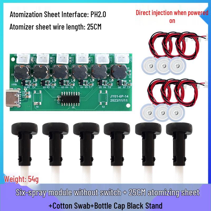 Multi-Spray Aroma Humidifier Module with Atomizing Sheet & Electronic DIY Board