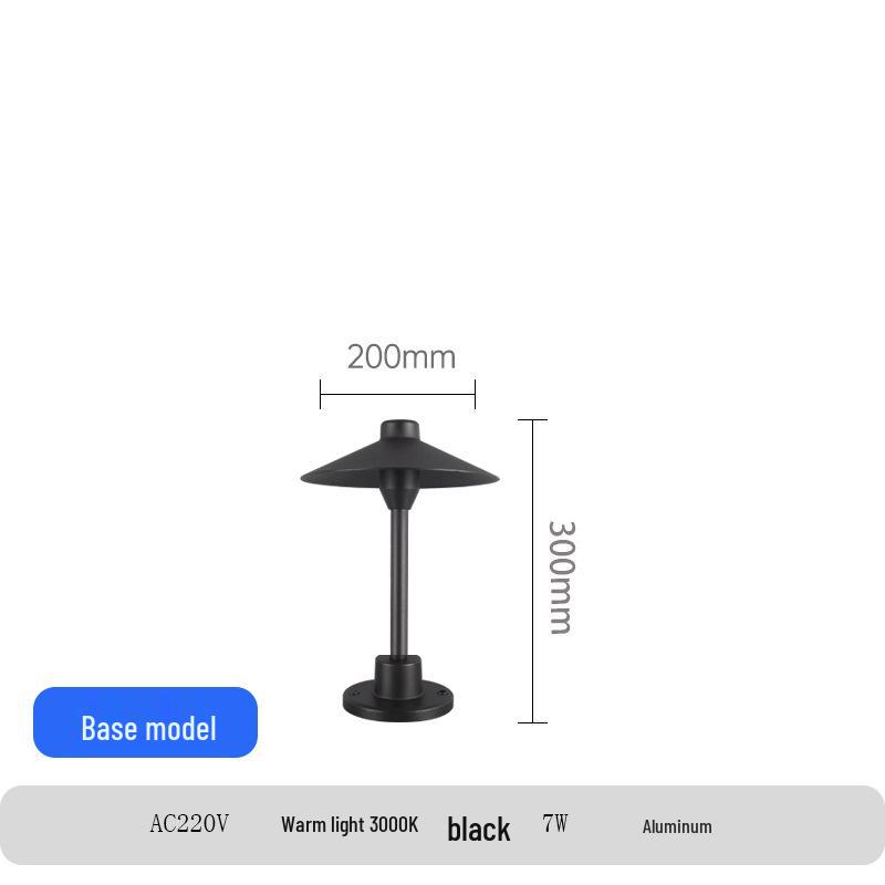 

Waterproof Outdoor LED Mushroom Lawn Light, Umbrella-Shaped for Garden, Villa, Homestay