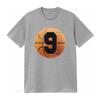 kids 9 year Old Birthday T Shirt Boys basketball 9th vintage Washed Unisex Slightly designer clothes Stylish