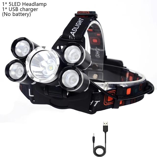 

Светодиодный налобный фонарь из алюминиевого сплава, налобный фонарь для рыбалки с зарядкой, 5 * t 6, зарядный фонарь, охотник за головами, кемпинговый фонарик, аккумулятор 18650