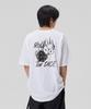 Astral Projection [Roll The Dice] Cotton Loose Fit Short Sleeve T-Shirt_White