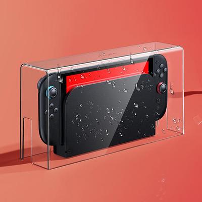For Switch 2 Dust Cover Luminous Base Box Acrylic Protective Case for Switch 2 Console Anti-Dust Hard Shell Game Accessories
