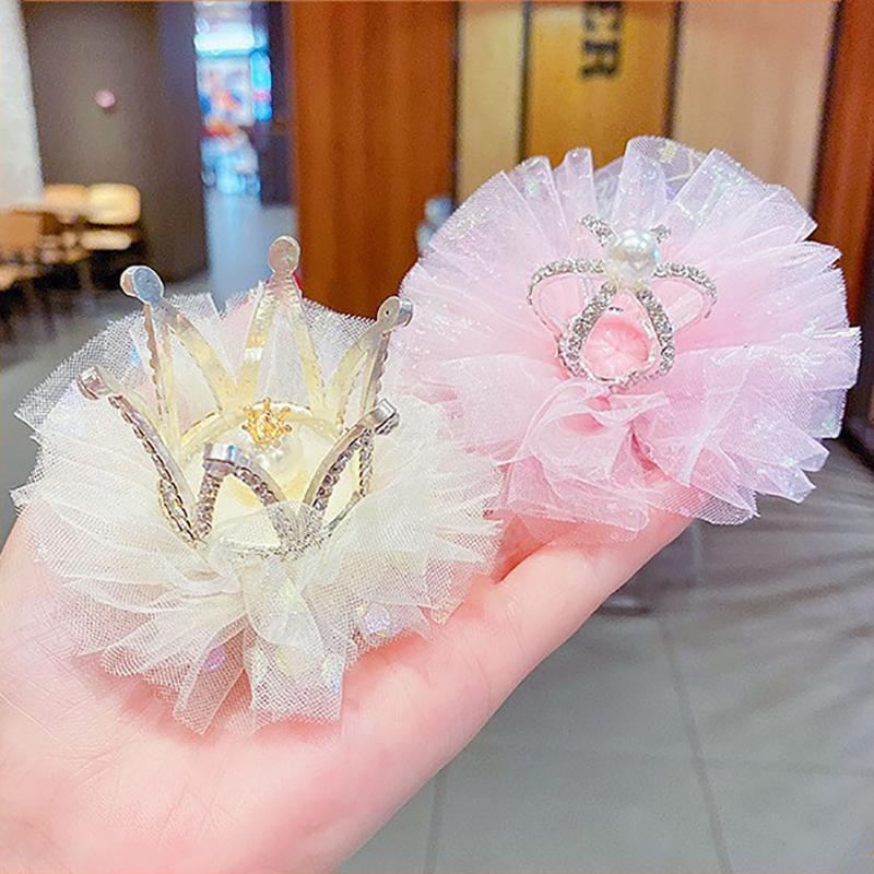 Vintage 3D Krone Spitze Haarnadel Clip Prinzessin Kawaii Kinder Mädchen Dekorative Haarnadel für Kinder Geburtstagsparty Accessoires Geschenk