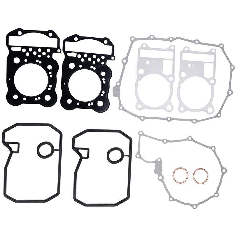 Motorcycle Full Set Cylinder Generator Clutch Cover Gasket Kits For Honda XRV750 twin 750 1991-2000