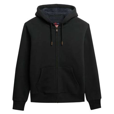 Superdry Zip-Up Borg Lined Hoodie