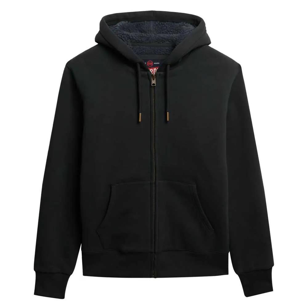 Superdry Толстовка на молнии Borg Lined EU M