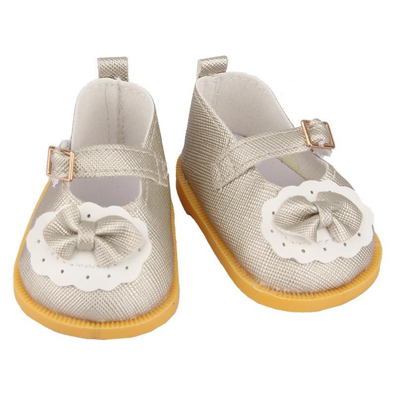 14 Inch Doll Shoes 5cm Shoes 20cm Cotton Doll Bow Shoes Toy Doll Shoes