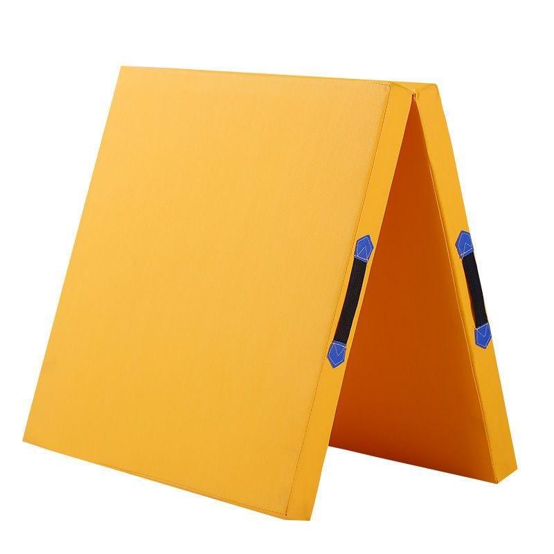 50MM Portable Anti Slip Foam Gymnastic Mat Leather Yoga Gymnastic Tumbling Mattress Gym Mat Foldable Exercise Mat