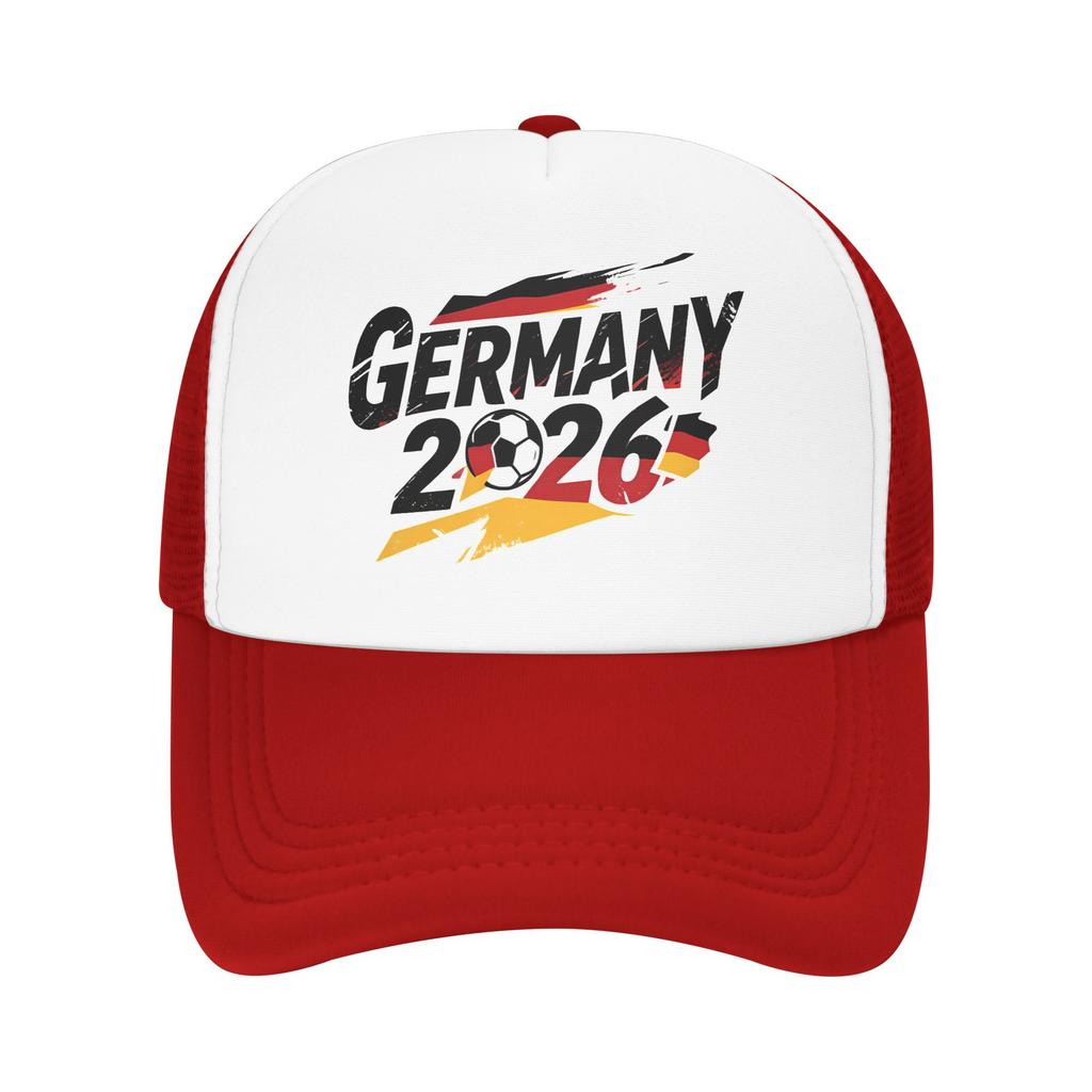 GerUnisexy Football Match Mesh Baseball Caps Adult Sun Caps Usa Canada Mexico Soccer Hat Adjustable Summer Trucker Caps