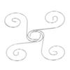 600Pcs Ornament S Hooks Set Stainless Steel No Rusting Decorative S Shaped Hooks for Christmas