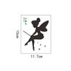 Enchanted Fairy Silhouette with Magic Wand Switch Plate Sticker for Bedroom Living Room Hallway Home Decor Self-Adhesive Removable Decal