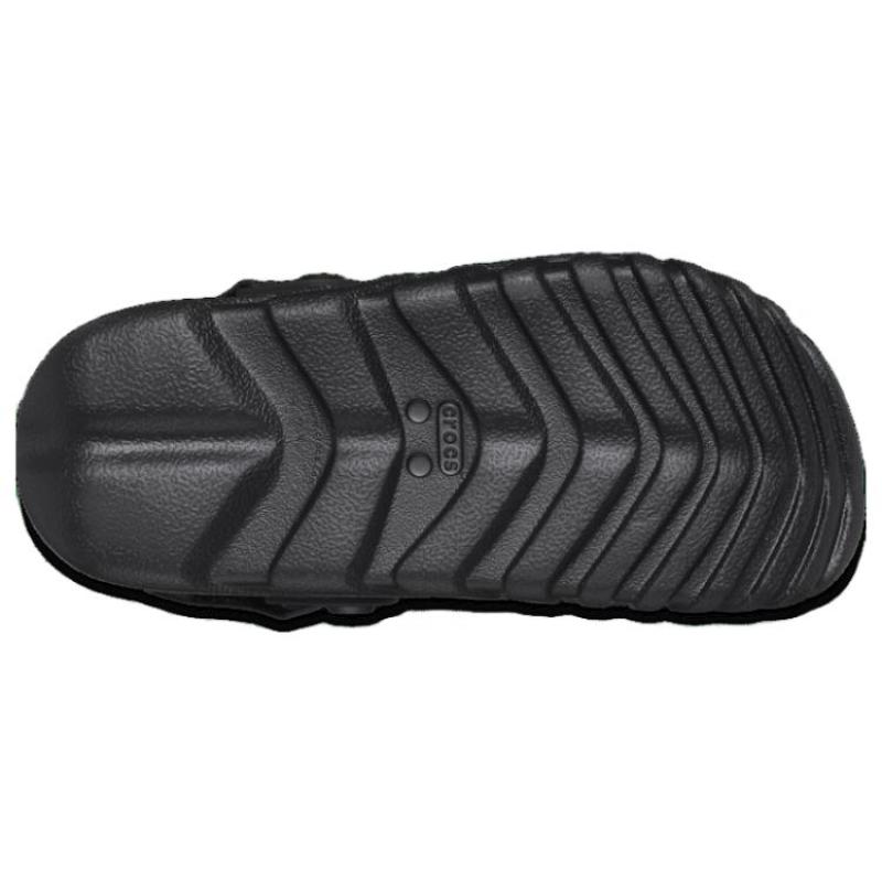 Crocs DUET MAX CLOG Clogs Unisex Pure Black