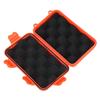 EDC Outdoor Survival Waterproof Equipment Sealed Box Dustproof Pressure Proof (Orange Big)