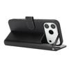 For iPhone 17 Pro Max Case R61 Texture Wallet Leather Flip Phone Cover with Wrist Strap