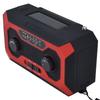 Hand Crank Emergency Weather Radio AM/AM Switching Battery Indicator Flashlight Solar Power Bank