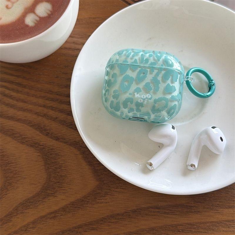 Imd Leopard Print Star Is Suitable for Apple Airpodspro1 Earphone Protective Case Cover 1pro Second and Third Generation Earphone Case 1.