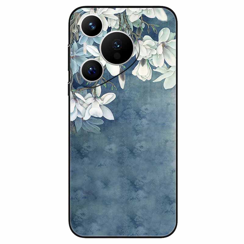For Huawei Pura 70 / Pura70 Pro Case Soft Silicone Fashion Marble Shockproof Cover for Huawei Pura 70 Ultra P 70 Pro+ TPU Coque