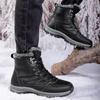 Men Winter Snow Boots Outdoor Male Plush Shoes Thick Sole Sneakers Botines Tenis Keep Warm Fashion Ankle Boots Size 39-48